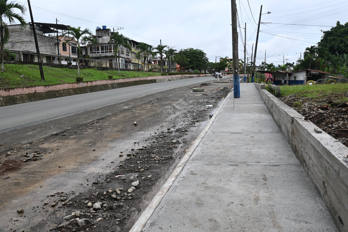 Obras en Las Acacias y Av. Quevedo avanzan rápido en El Empalme