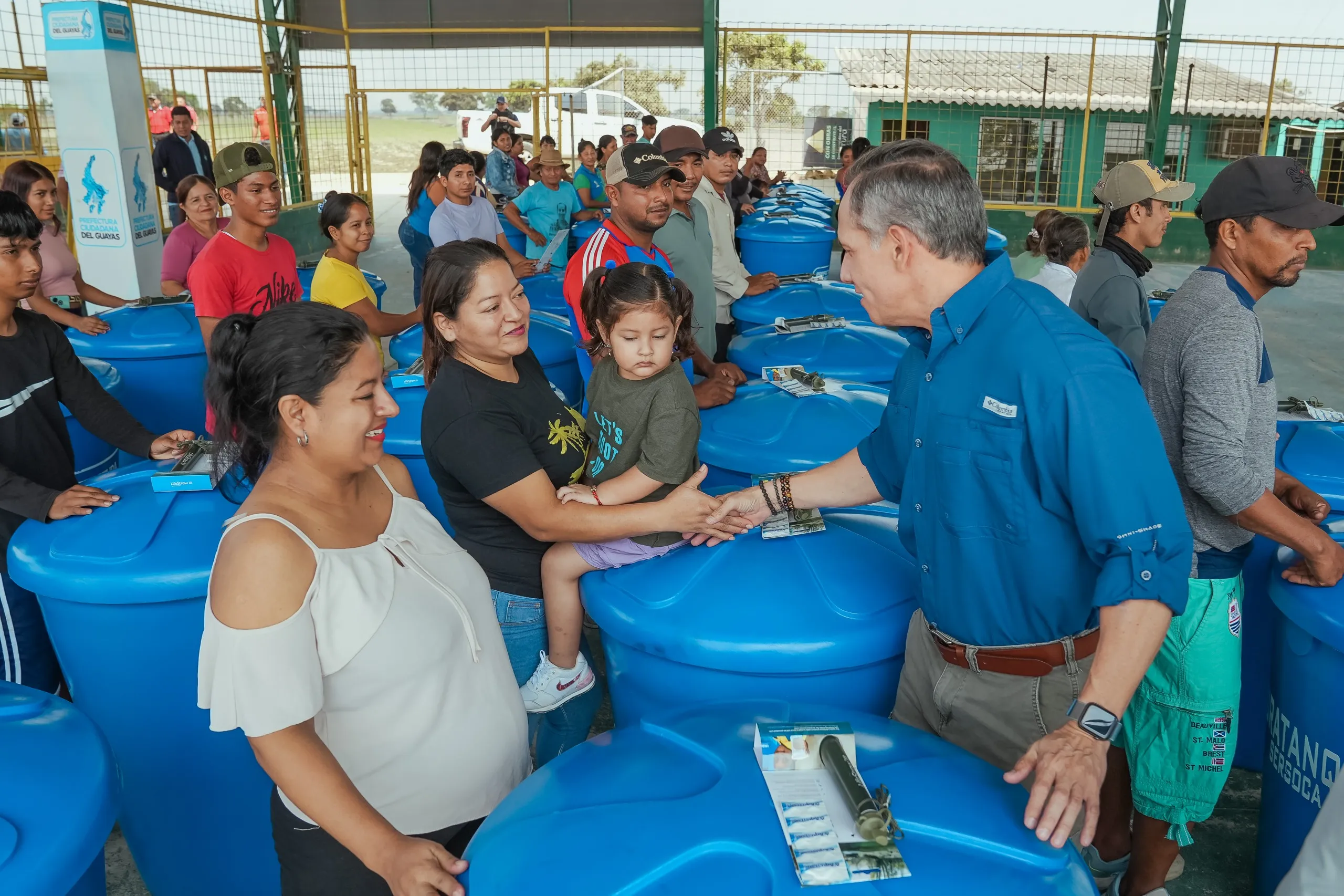 Agua segura llega a San Gil 1 en Samborondón para 40 familias