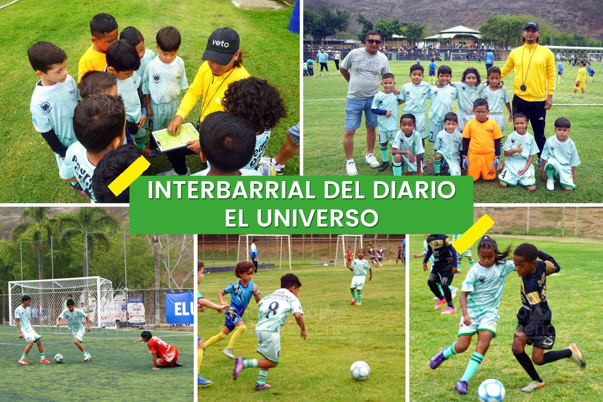 Los Tigres avanzan en el Interbarrial del El Universo con victorias en categorías infantiles