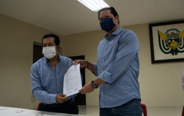 Alcaldía firma convenio con Fundación Galmar para obra en Barranco Alto