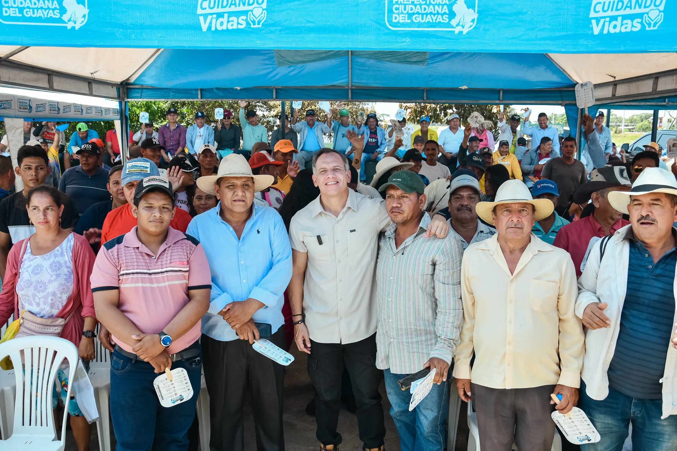 La Seca recibe 176 kits de fertilizantes para arroz en Daule