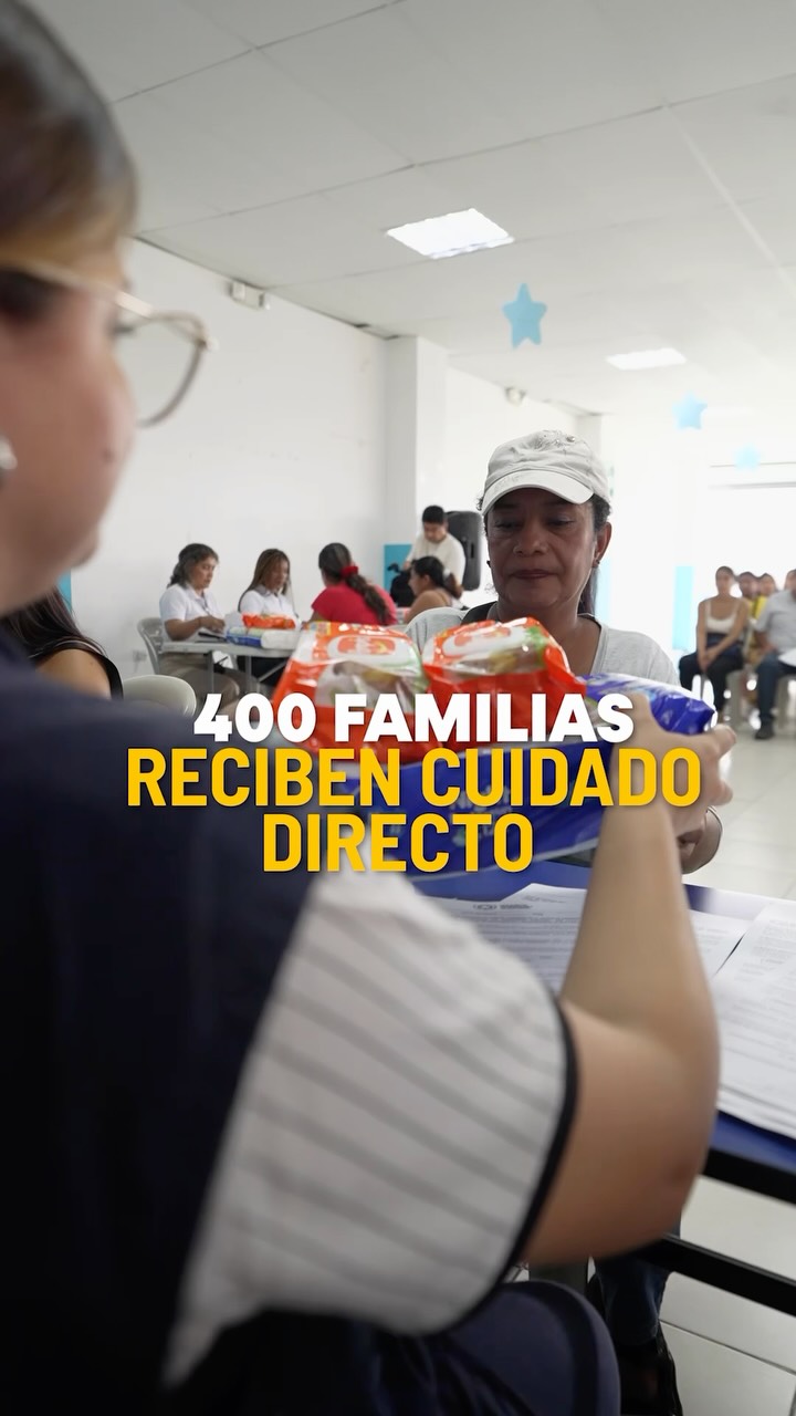 400 familias con discapacidad reciben insumos del Municipio para aliviar gastos de cuidado