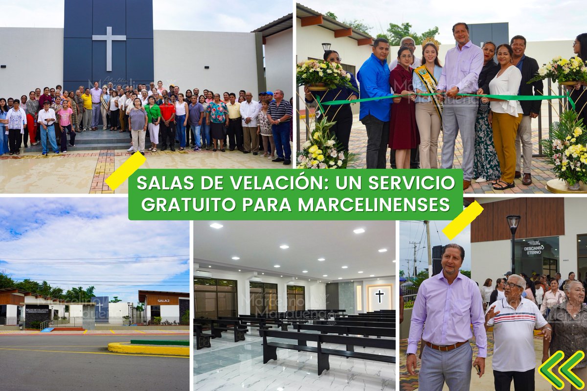 Coronel Marcelino Maridueña: el municipio entrega nuevas salas de velación a la comunidad