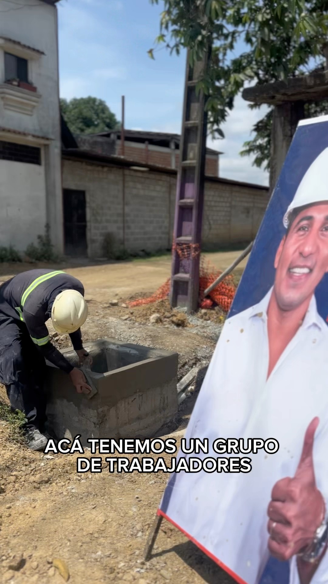Avanza obra de alcantarillado en Brisas del Río para mejorar saneamiento
