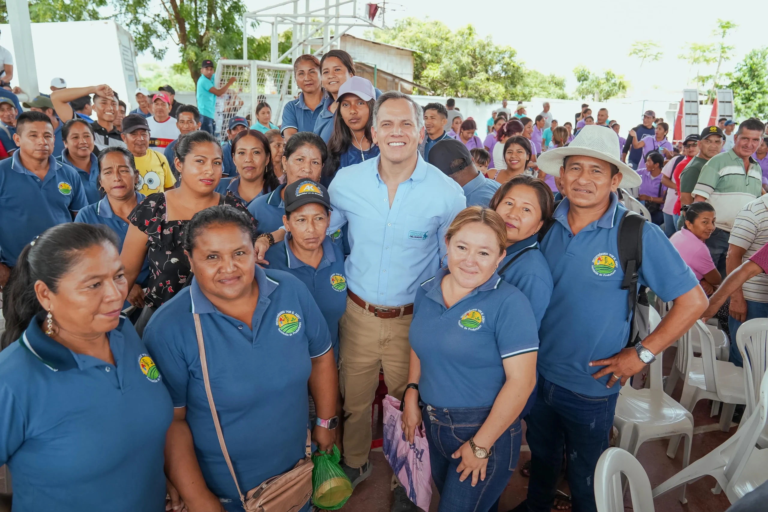 Prefectura del Guayas entrega semillas de maíz a 1.720 productores en Pedro Carbo e Isidro Ayora
