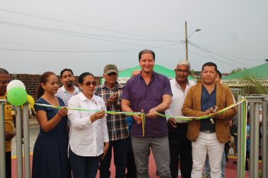 Inauguraron Parque en Entre Ríos con glorieta y juegos infantiles