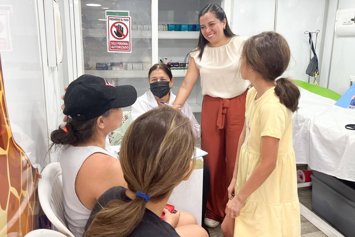 Brigadas médicas atendieron a familias en Villa Club, Daule