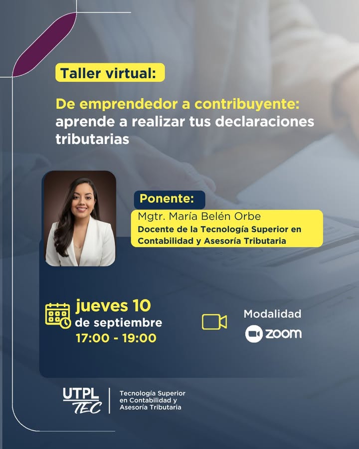 GAD El Rosario ofrece taller virtual para emprendedores sobre obligaciones tributarias