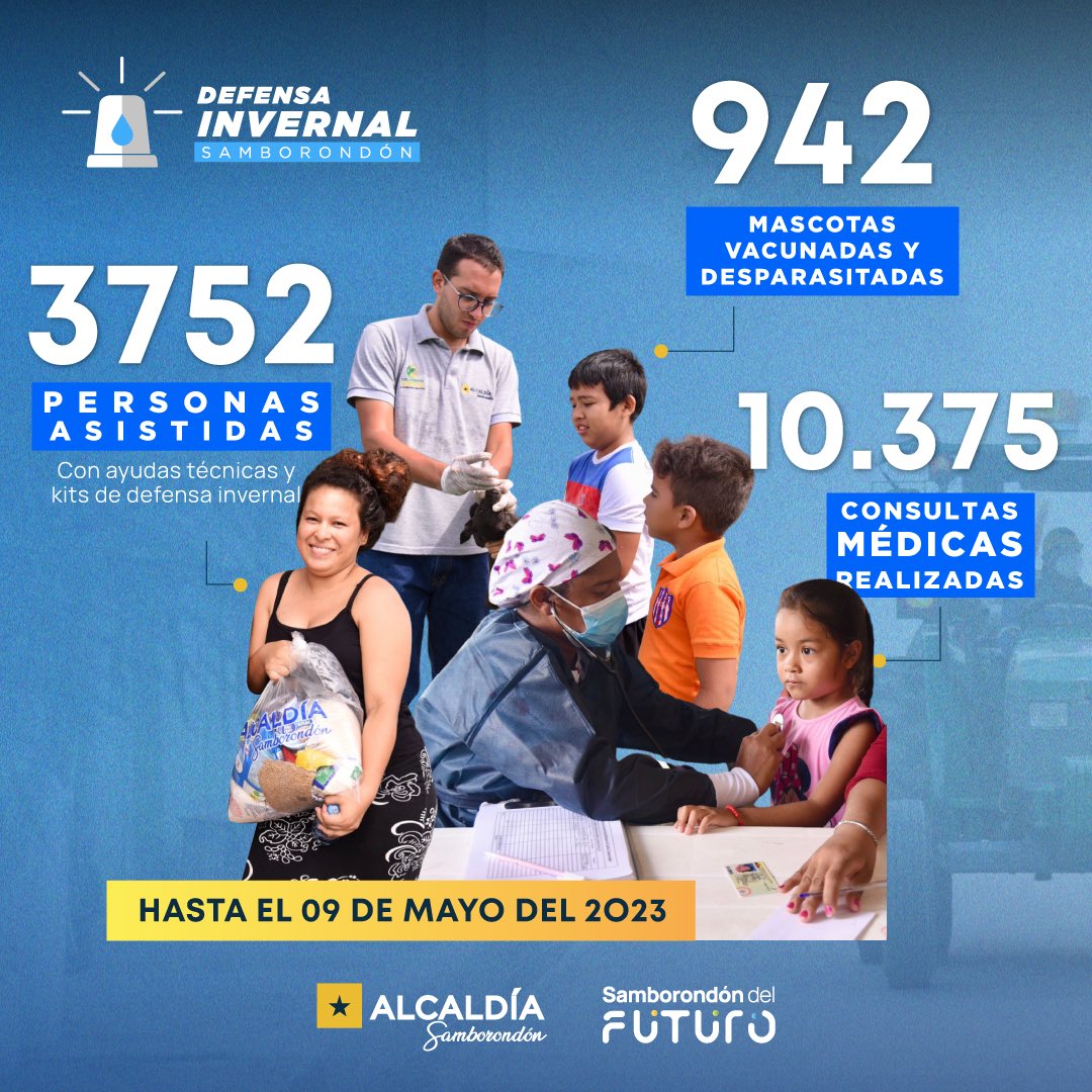 Servicios gratuitos para familias samborondeñas en época de lluvias