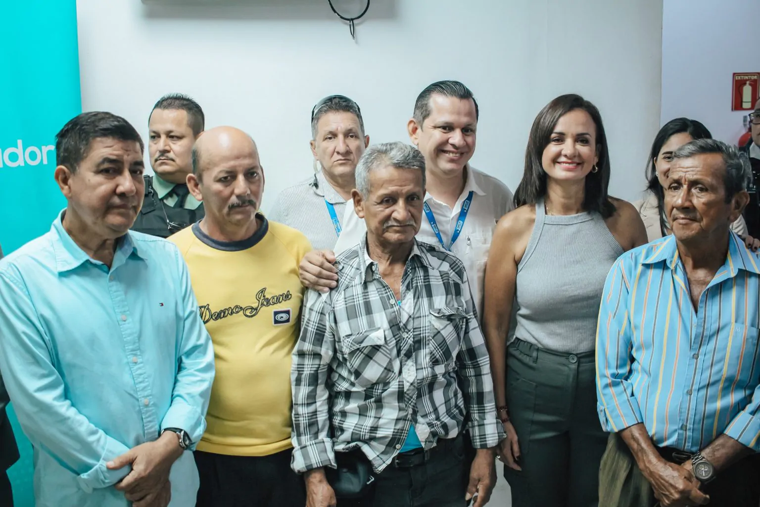38 pequeños agricultores de Daule cobraron el Bono Agrícola Solidario en parque local