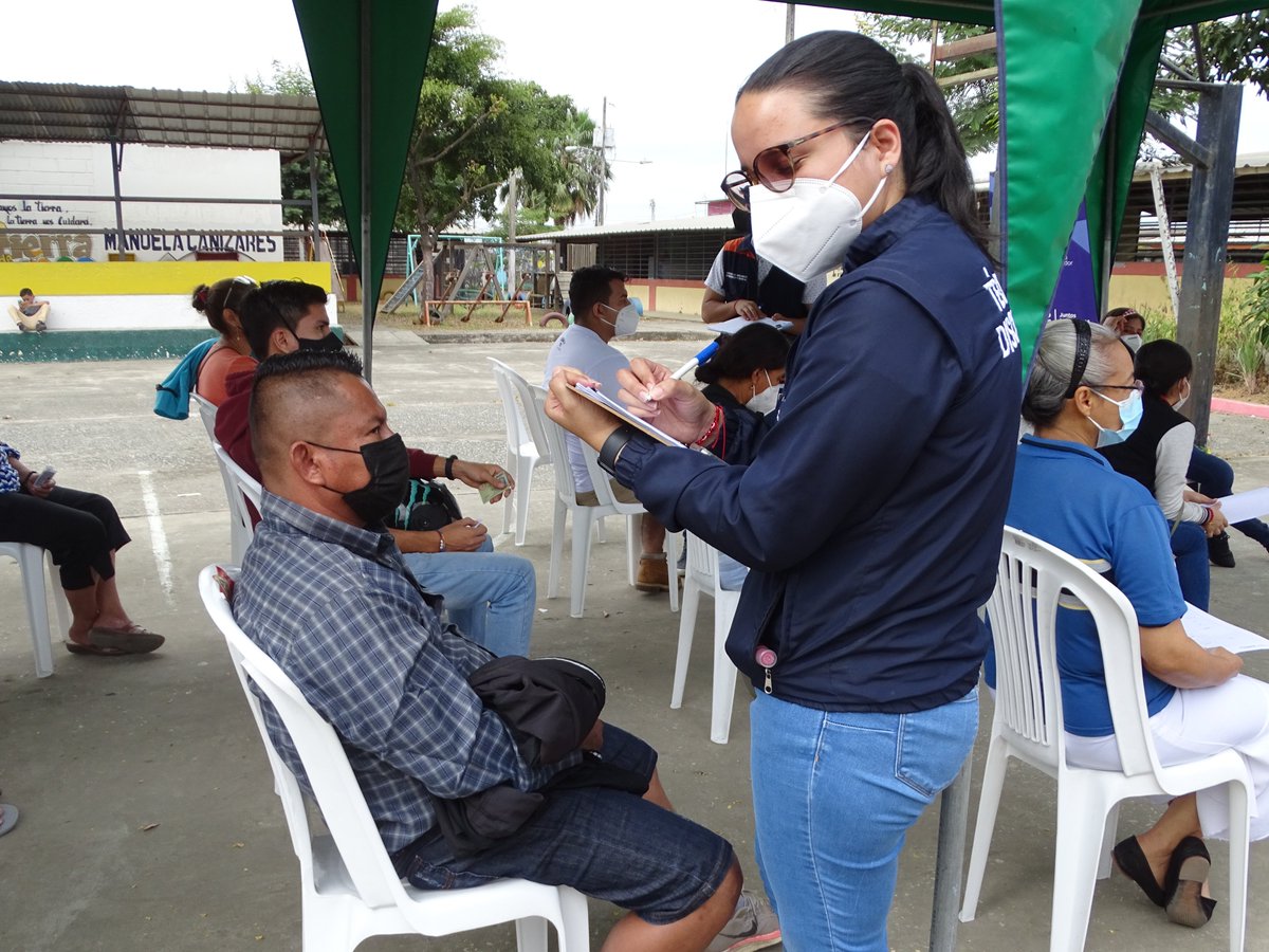Lomas de Sargentillo habilita jornada para segunda dosis de Pfizer en Manuela Cañizares