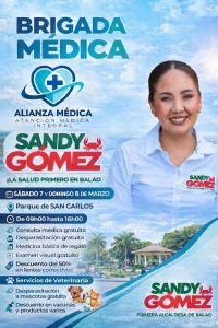Brigada médica de Balao ofrece consultas y desparasitación gratuita este 5 de marzo
