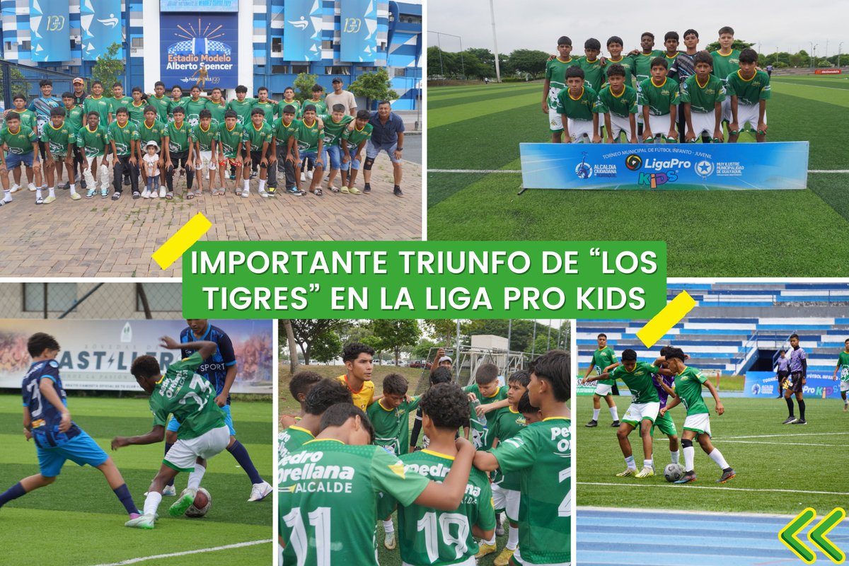 Los Tigres del fútbol municipal se consagran líderes en Liga Pro Kids