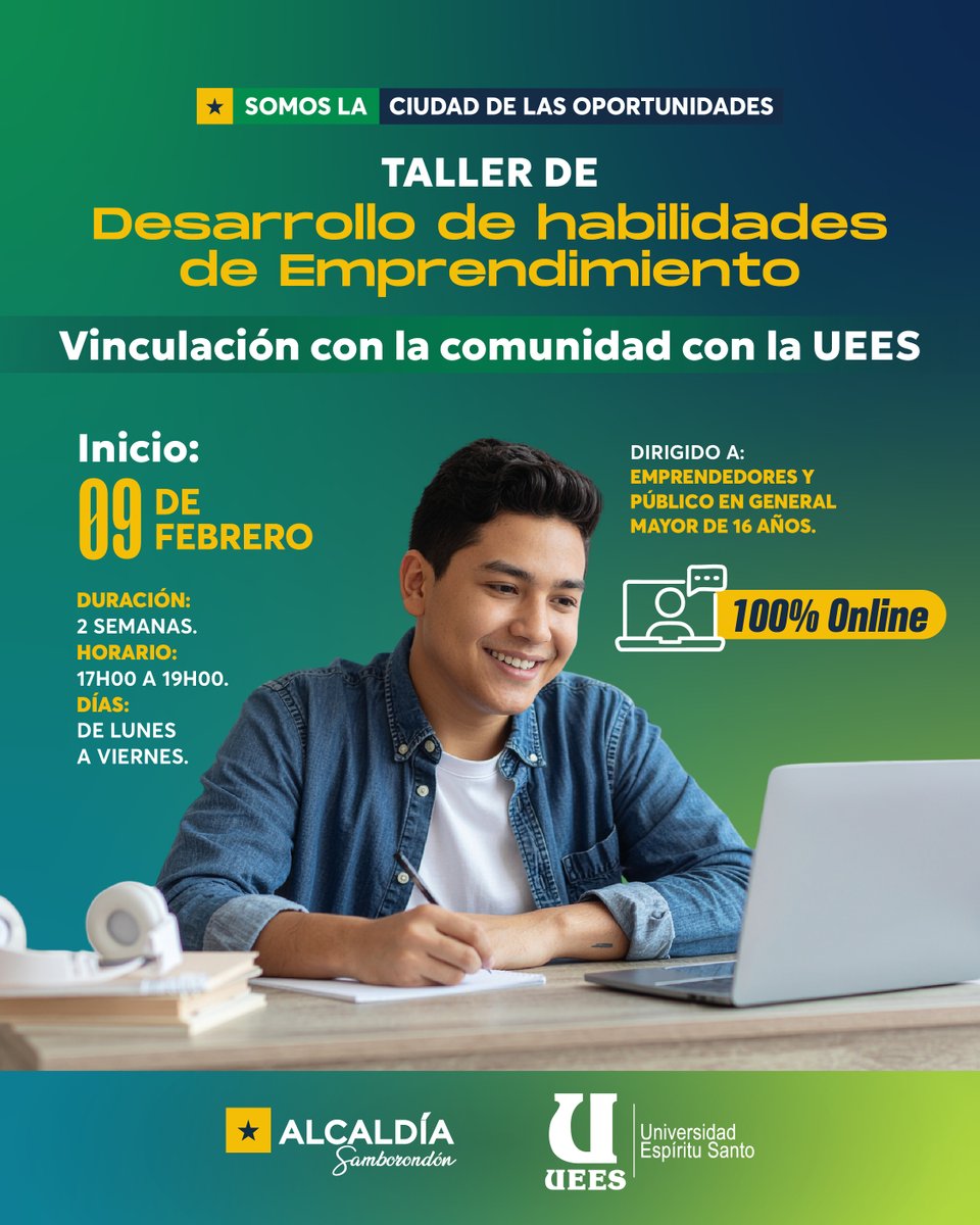 Taller de emprendimiento en Samborondón abre inscripciones para vecinos