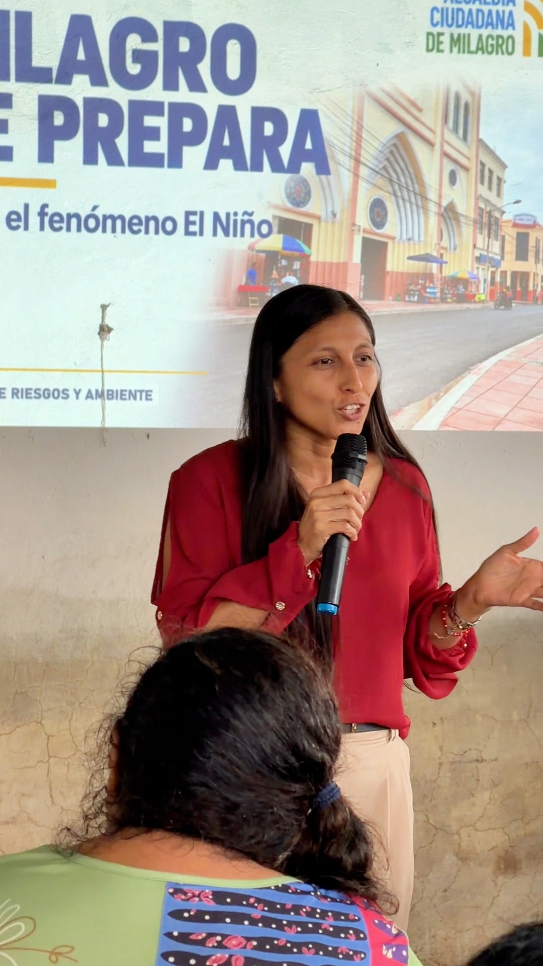 Juntas parroquiales de Milagro reciben charlas sobre prevención del Fenómeno El Niño