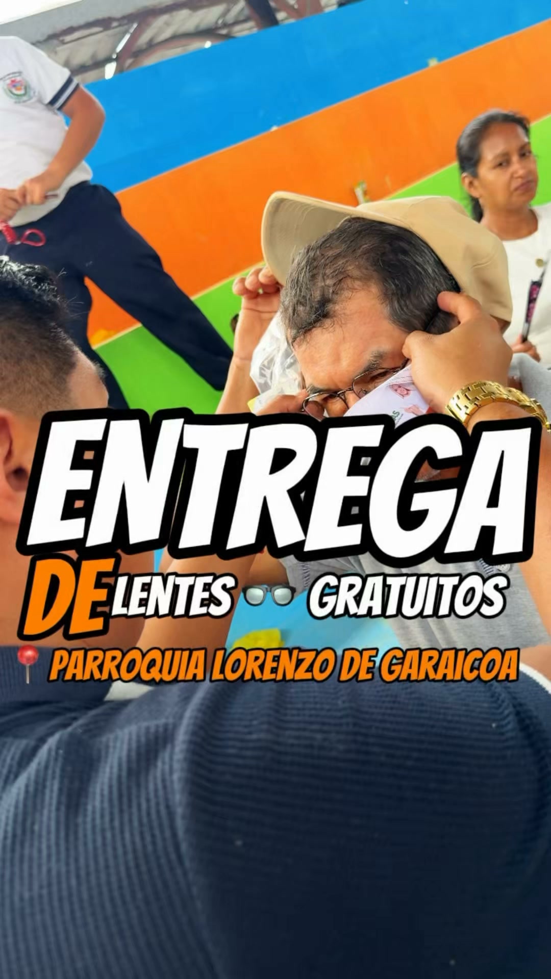 Simón Bolívar habilita retiro de lentes en Acción Social para vecinos pendientes
