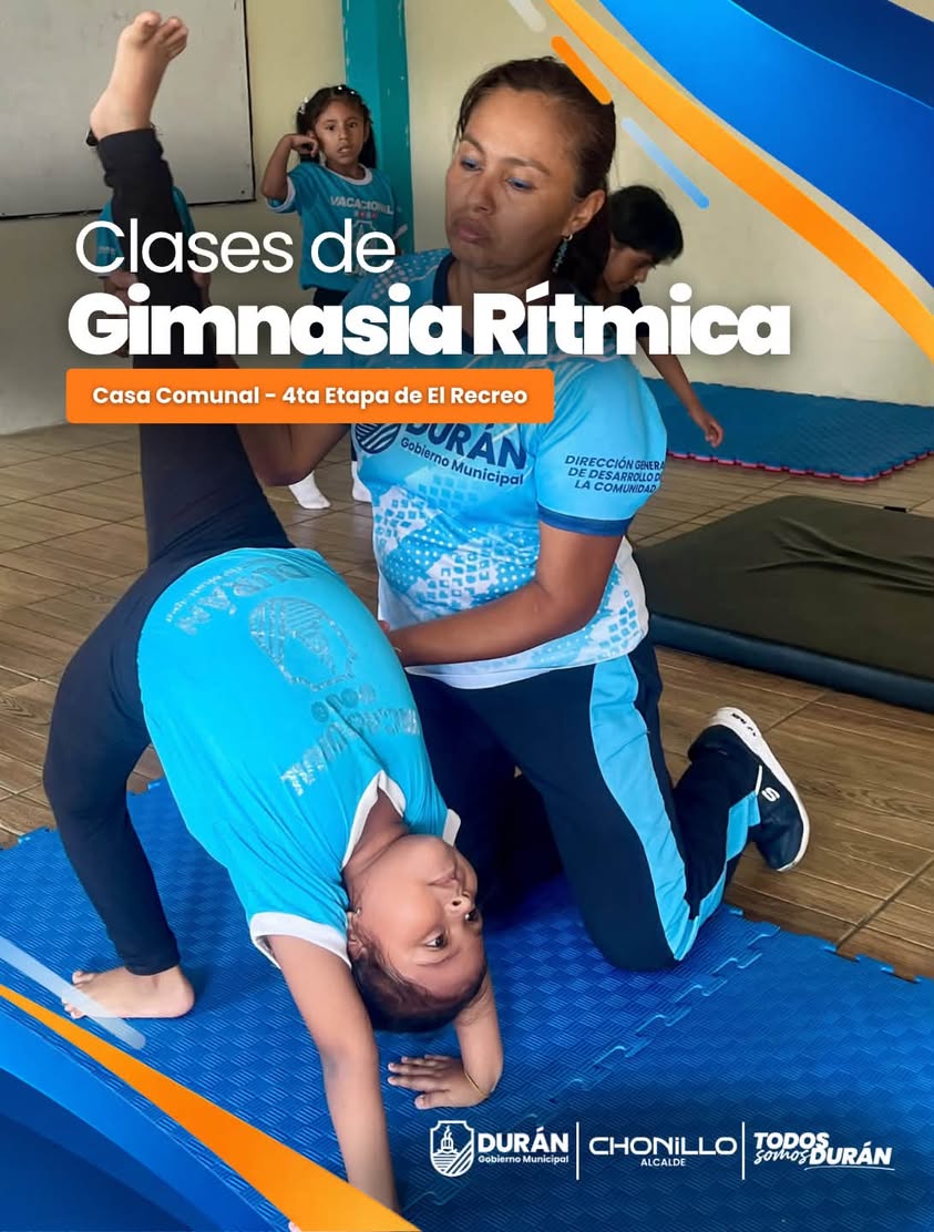 Niñas de El Recreo desarrollan disciplina con gimnasia rítmica en Casa Comunal