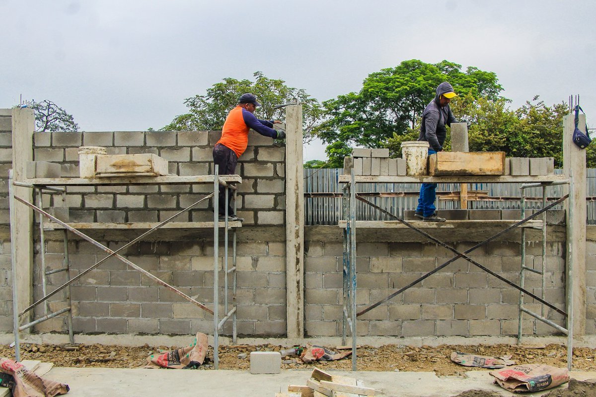 Avanza construcción del CDI en El Laurel con 25% de avance para 70 niños