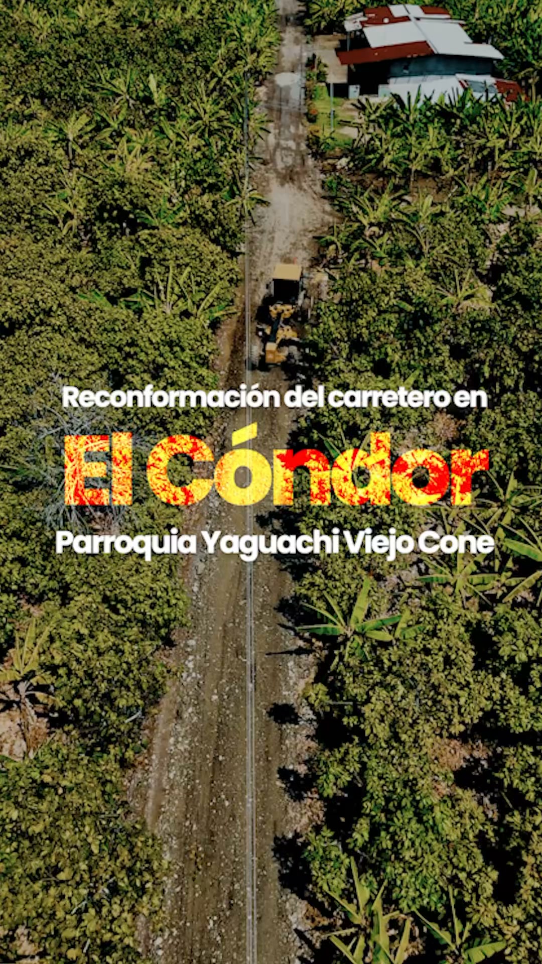 Reconforman más de 3,9 kilómetros de caminos en El Cóndor para mejorar el transporte