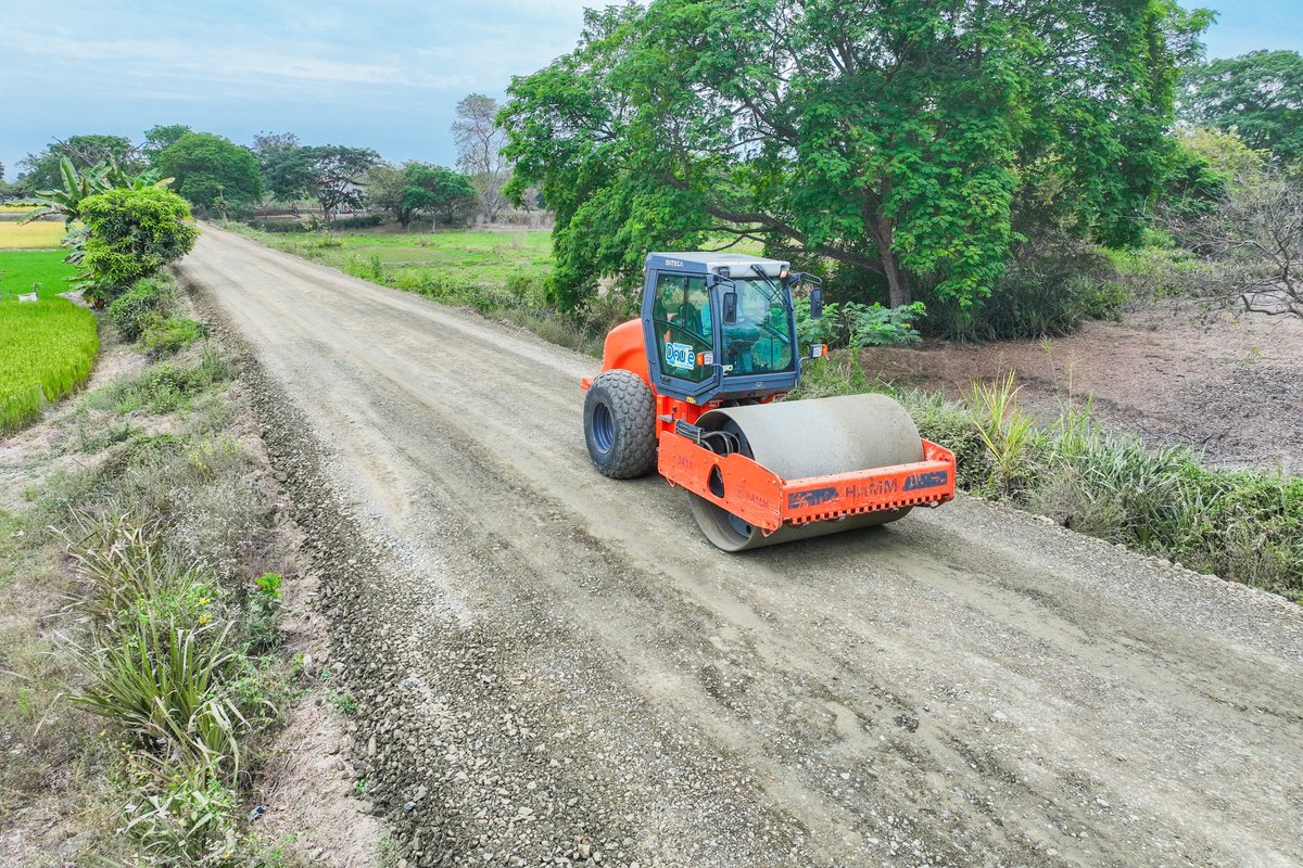 Asfaltado de 4 km en El Laurel conecta Los Jazmines con Pueblo Nuevo