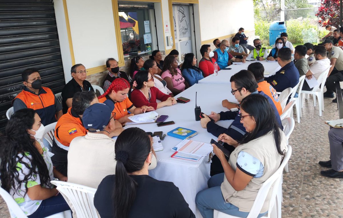 Junta Parroquial y organismos de respuesta coordinan logística para el 25 de octubre