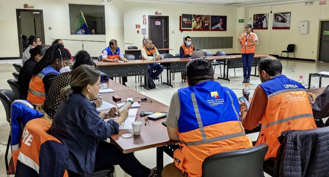 Secretaría de Gestión de Riesgos actualiza instructores EVIN en Guayaquil