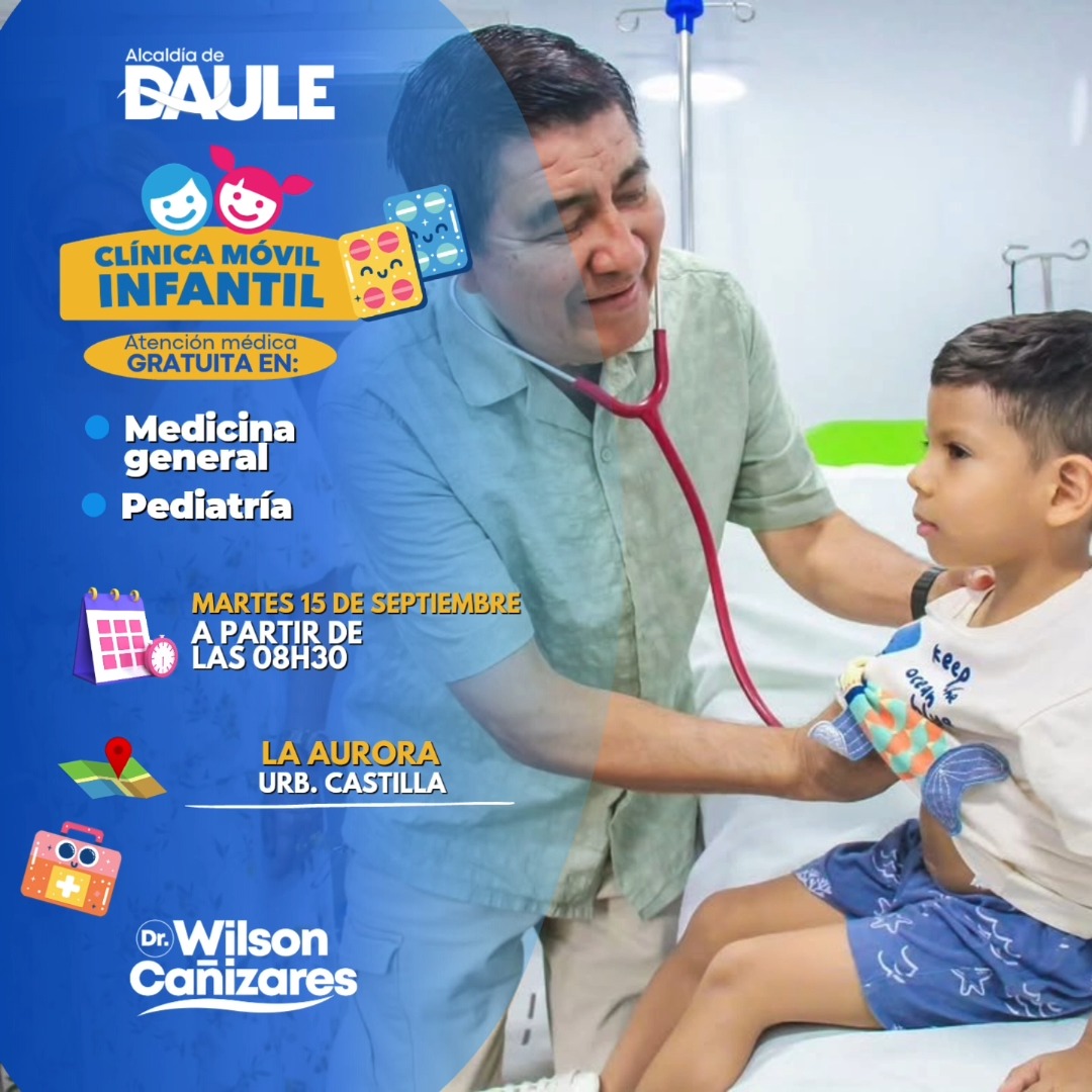Clínicas móviles del GAD Daule llevan salud y veterinaria a todo el cantón
