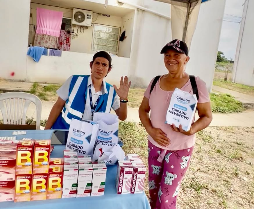 Prefectura del Guayas y GAD Simón Bolívar unen esfuerzos para salud y vivienda