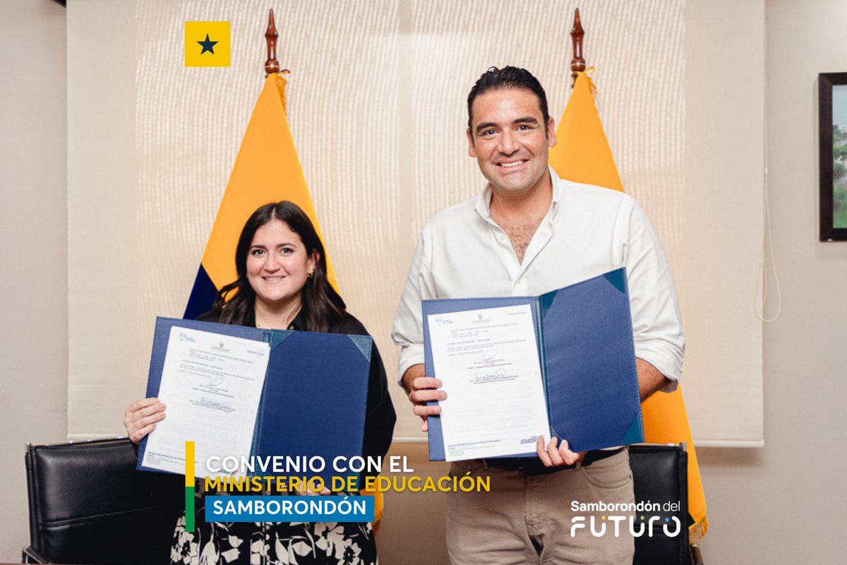 Convenio entre Alcaldía y Ministerio de Educación mejora escuelas en Samborondón