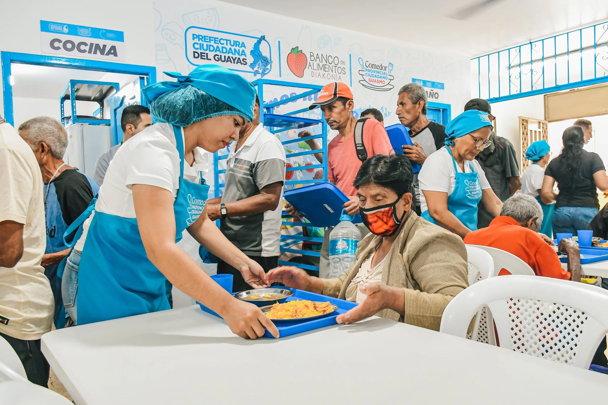 Prefectura del Guayas inaugura primer Comedor Provincial en Guasmo Sur