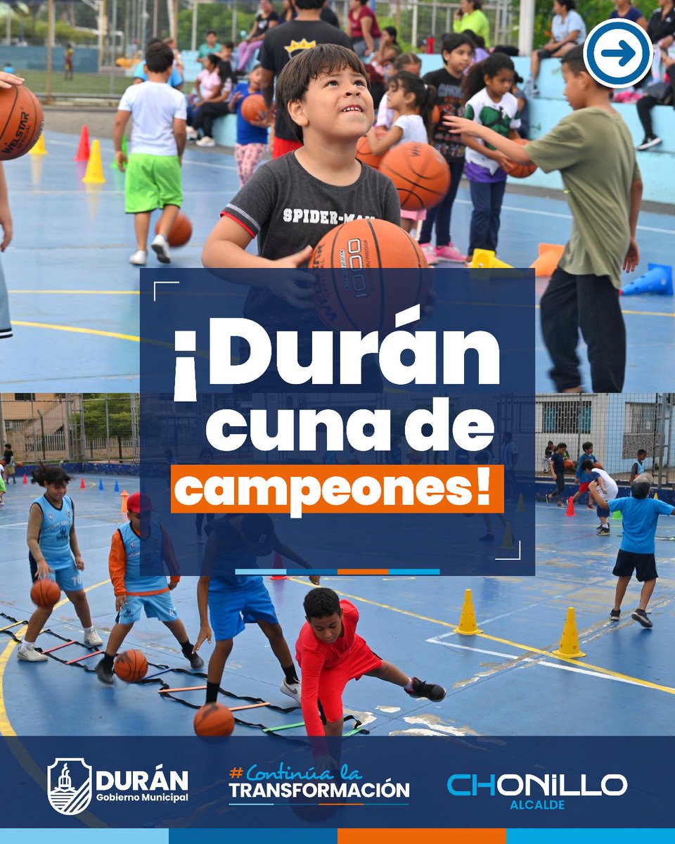Inicia ciclo vacacional de baloncesto en La Ferroviaria para jóvenes de Durán