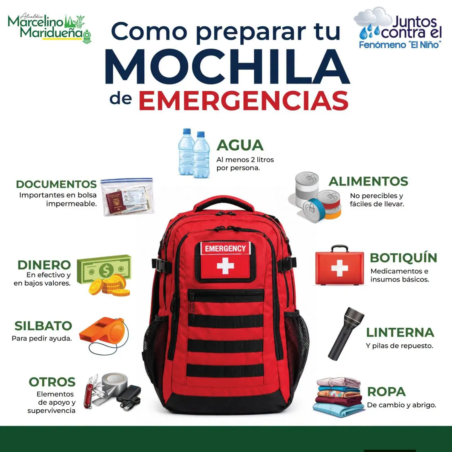 Coronel Maridueña se prepara para la temporada de lluvias con acciones locales