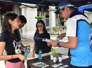 Más de 6.500 guayaquileños llenaron el centro este domingo con la Ruta Centro