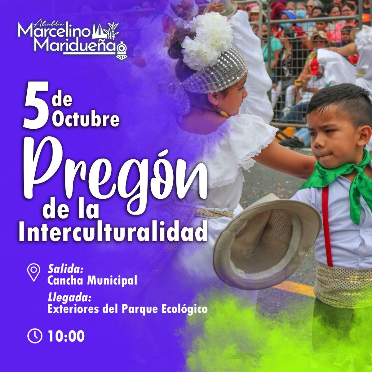 Invitan a vecinos a participar del Pregón de la Interculturalidad en Coronel Marcelino Maridueña