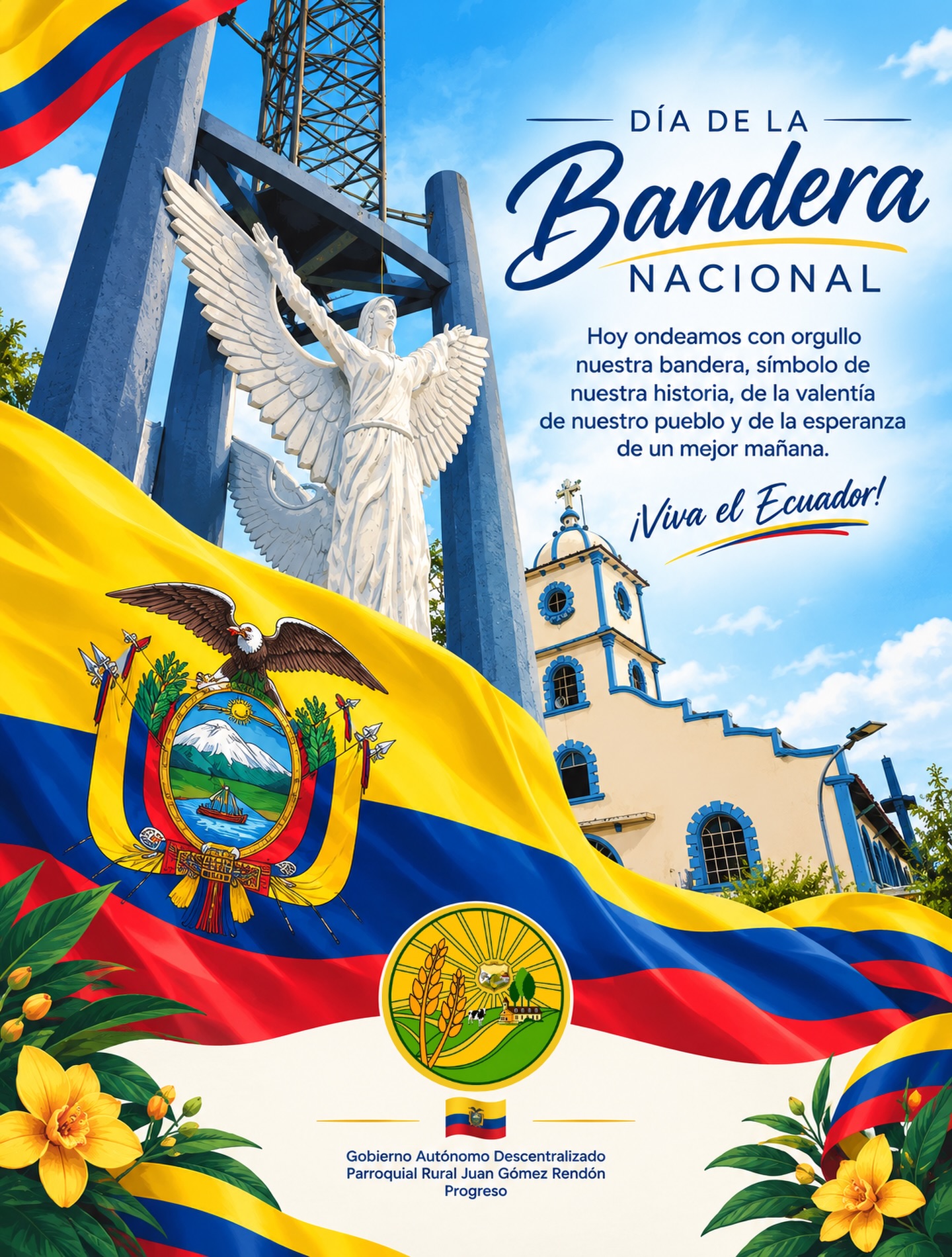 Progreso celebra el Día de la Bandera con orgullo local