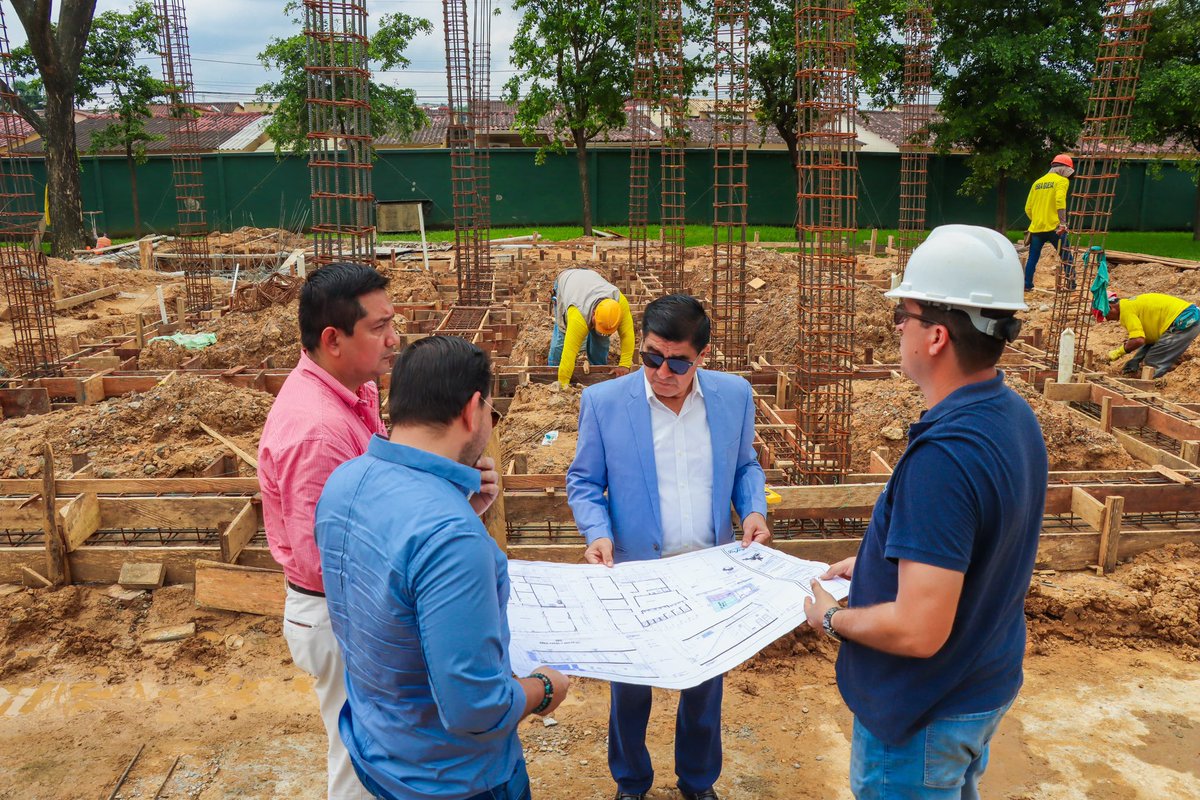 Avances del UPC en La Joya se inspeccionan desde el Municipio de Daule