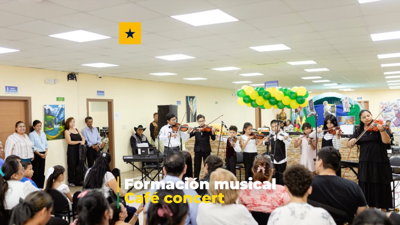 Estudiantes de Samborondón llenan el escenario con su talento musical