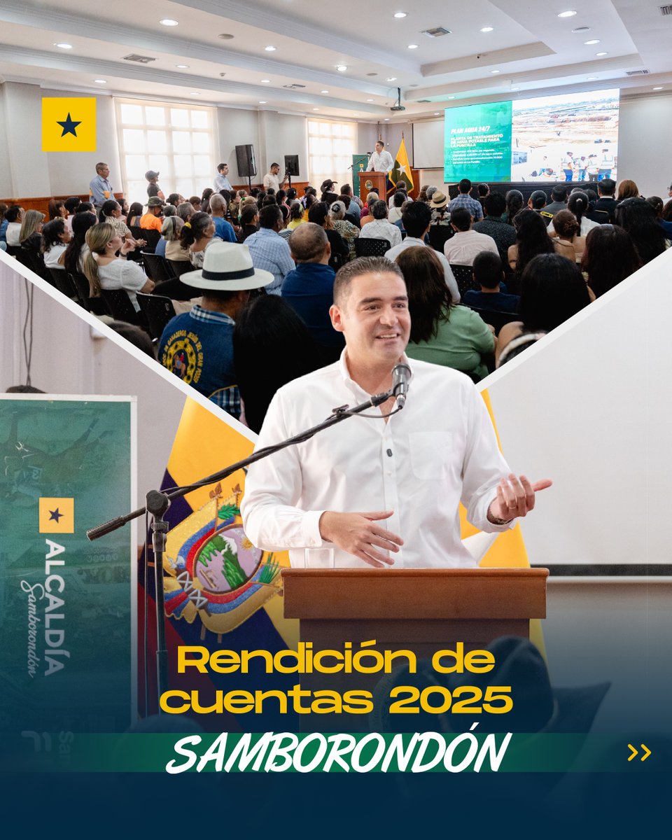 Samborondón rinde cuentas 2025 en salud, obras y educación