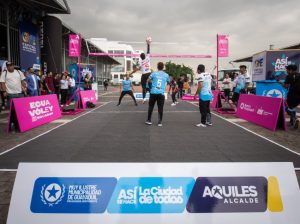 Guayaquil Piratas y Astilleros juegan en la Liga Nacional de Ecuavóley 2026