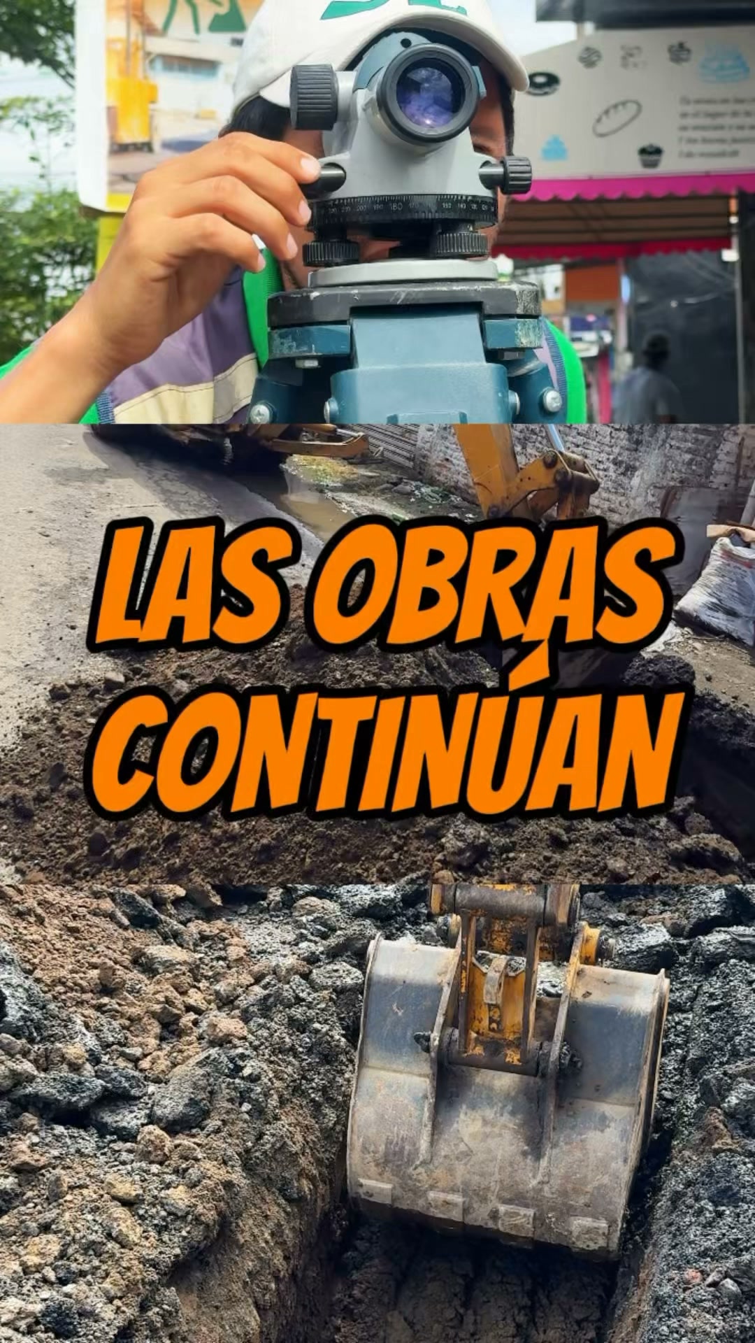 Trabajos de vialidad y drenaje exigen precaución en Simón Bolívar