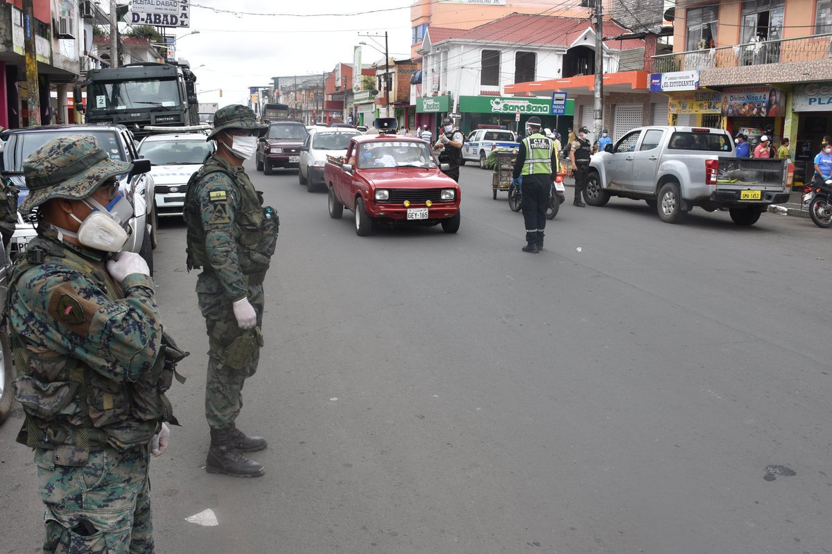 Militares, policía y CTE realizan operativos en El Empalme