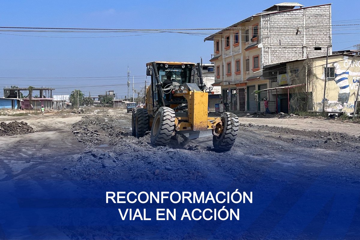 Reconformación vial avanza en 288 Hectáreas con 5.000 m² mejorados