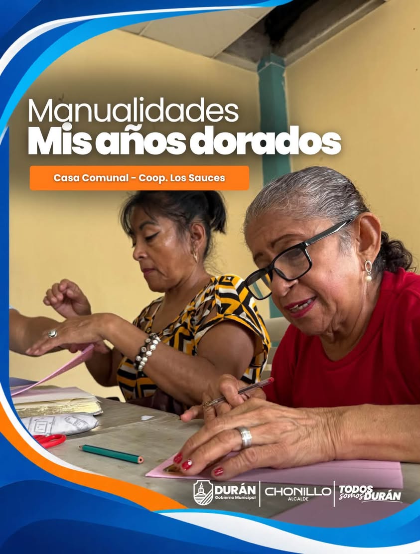 Adultos mayores de Los Sauces disfrutaron jornada de manualidades en Casa Comunal