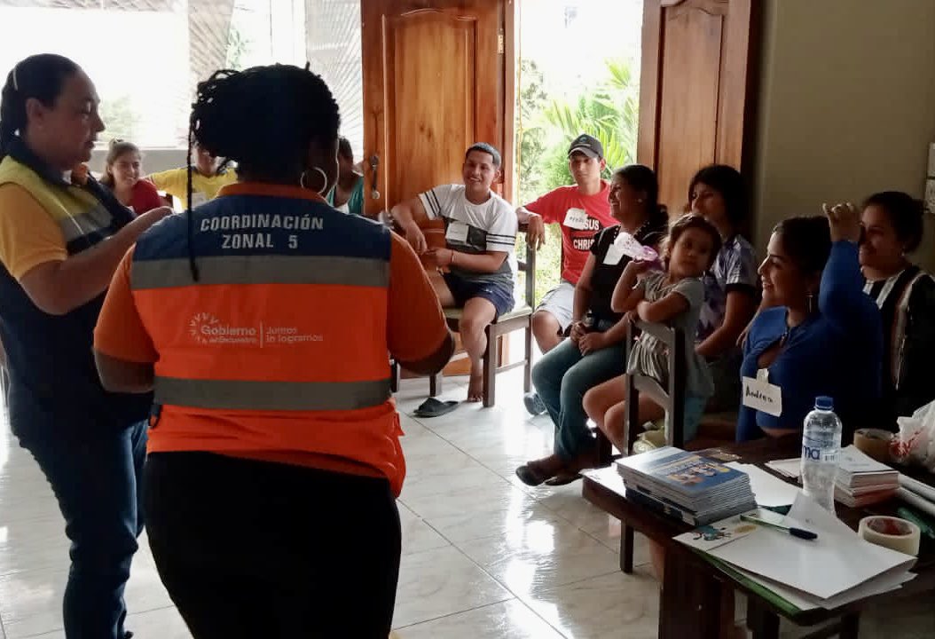Comunidad Naupe conforma Comité de Gestión de Riesgos ante eventos peligrosos