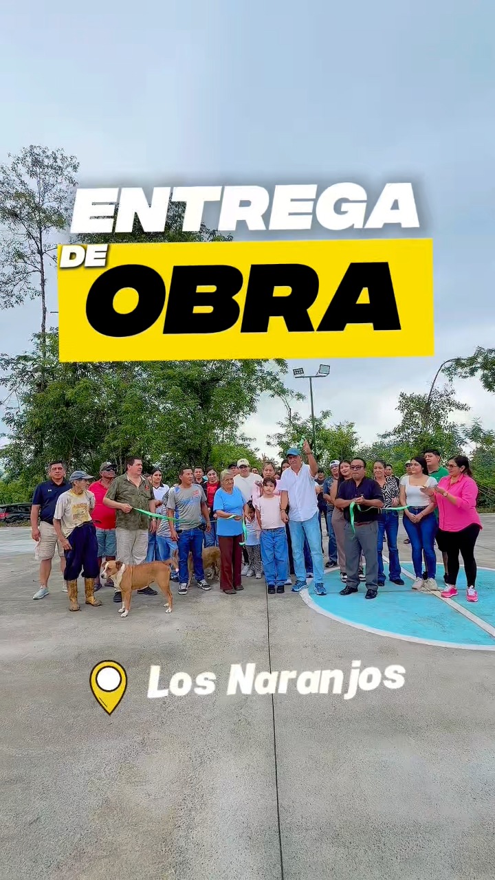 GAD de Bucay ejecuta mejoras en Los Naranjos para fortalecer la seguridad y el bienestar comunitario