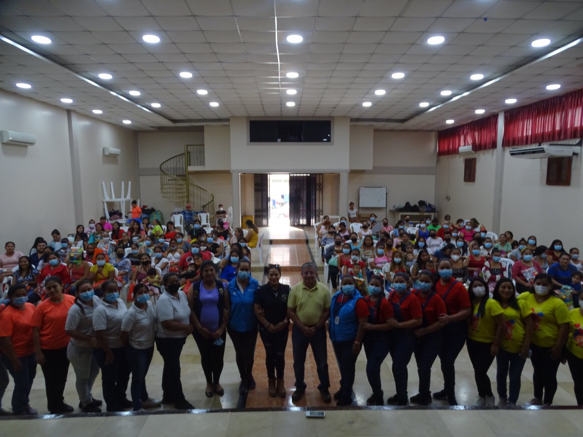 Niños de Lomas de Sargentillo celebraron el Día del Niño en sus centros infantiles