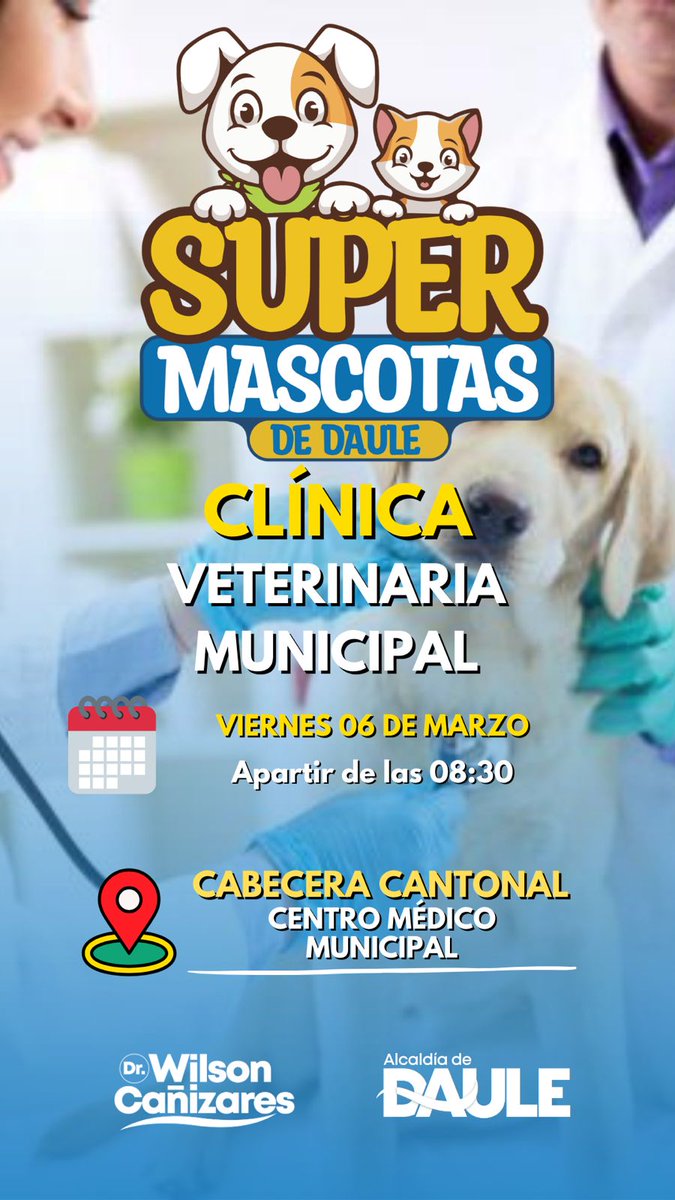 Clínicas Móviles del GAD Daule brindan atención médica gratuita en el cantón este 6 de marzo