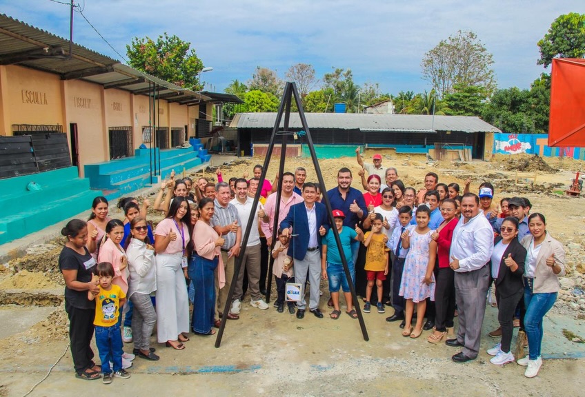 Inicia repotenciación de la UE Ismael Pérez Castro en Magro con nuevas aulas y cancha