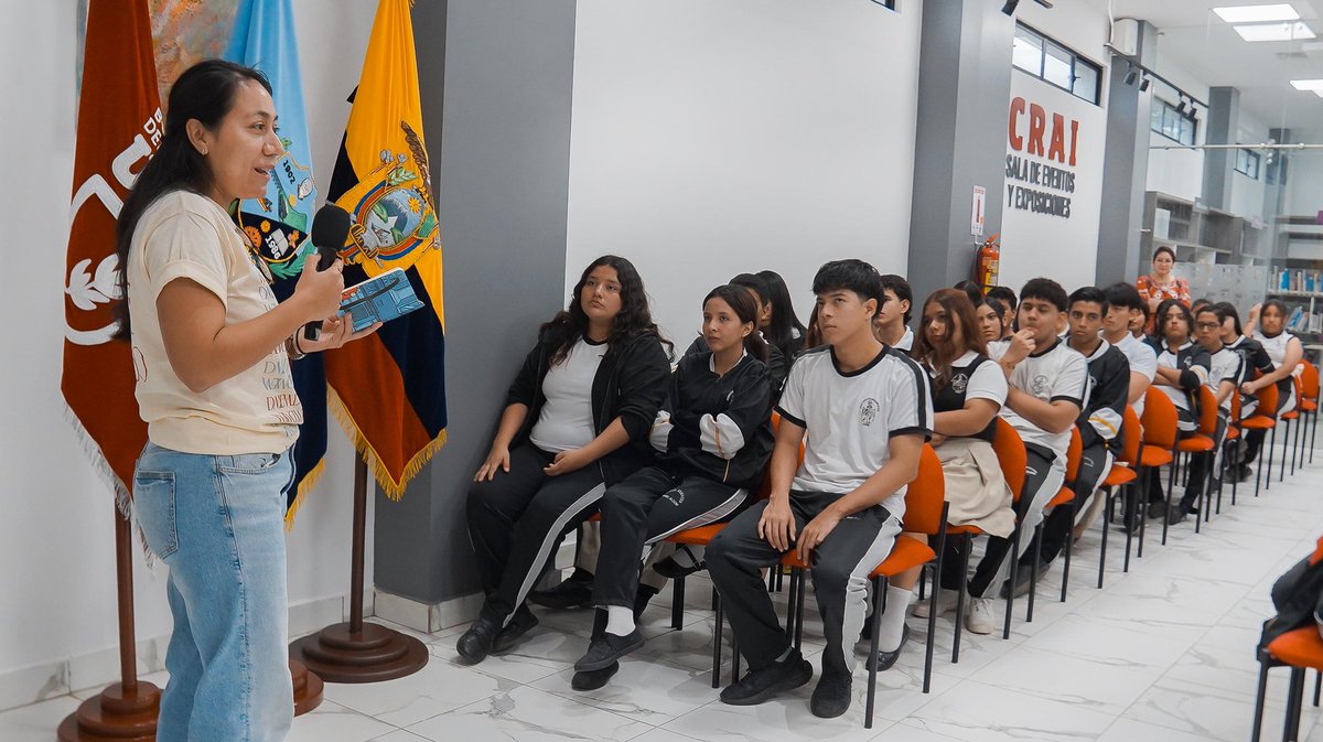 Cineforos del GAD Durán acercan el arte a 53 estudiantes de Benjamín Bloom