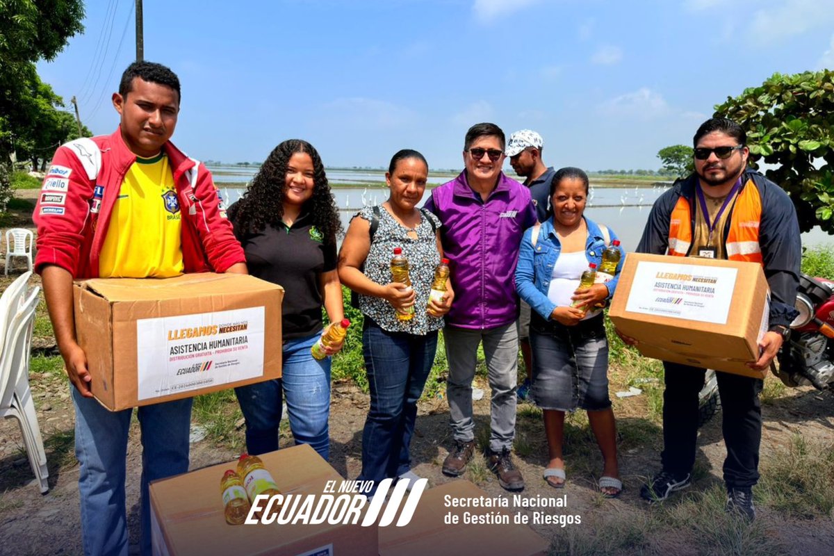 Gobierno Nacional entrega ayuda humanitaria a familias en Jujan tras afectaciones